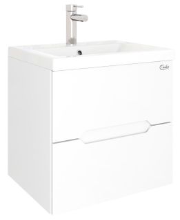 Подвесная тумба под раковину Onika Айленд 105021 50см белый